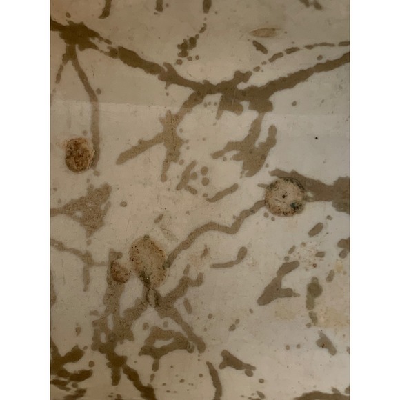 Vintage Max Klein Gold & White Plastic Drawer Organizer Divided Tray  MCM Retro - Picture 8 of 10